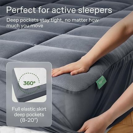 Niagara Sleep Solution King Ultra Soft Mattress Topper — Back Pain Relief