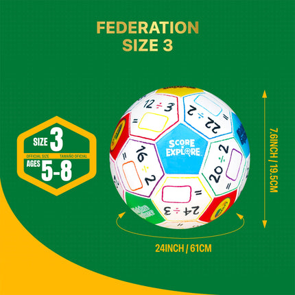 Crayola Official Soccer Ball - Unisex Kids - CRAY82BL Galaxy Size 3