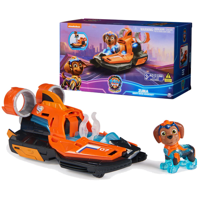 Paw Patrol: The Mighty Movie, Toy Jet Boat with Zu