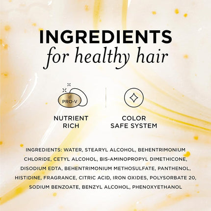 Pantene Miracle Rescue Leave-In Treatment with Pro-V Pearls, Instant Damage Repair, 3.38 oz