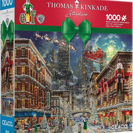 Ceaco - Thomas Kinkade Christmas - Elf - 1000 Piece Jigsaw Puzzle