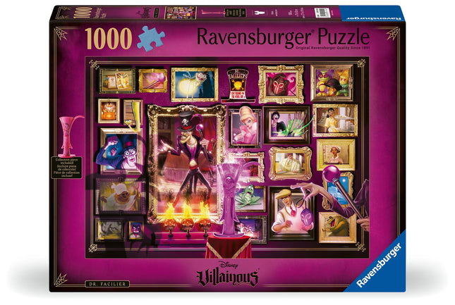 Disney Villainous:Dr.Facilier and Figurine 1000 Pi