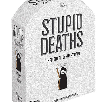 Paul Lamond Games Stupid Deaths Board Game,Black