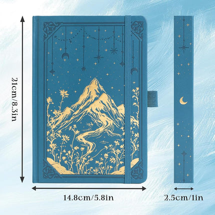 MGGAO Dotted Journal for Women Men, A5 Hardcover Dot Notebook