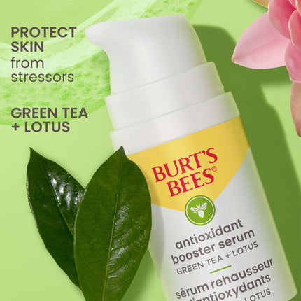 Burt's Bees Antioxidant Booster Serum, Green Tea and Lotus, 1 oz