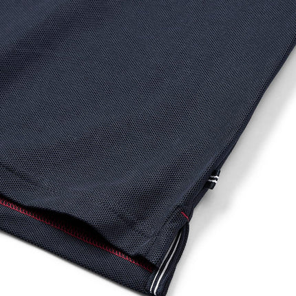 Nautica Men's Solid Anchor Deck Classic Fit Polo, Navy, M
