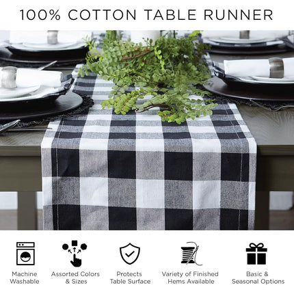 DII Woven Basic Tabletop Collection, Chevron Table Runner, 15x108, Honey Gold