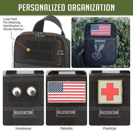 Maxpedition E.D.C. Pocket Organizer (Black)