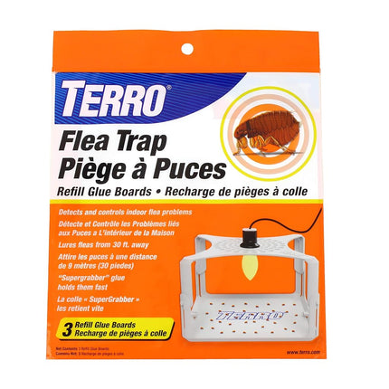 Terro T231 Flea Trap Refill Pack, White