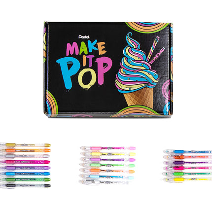 Pentel POP Gel Pen Series Collector's Edition (POPBOX1)