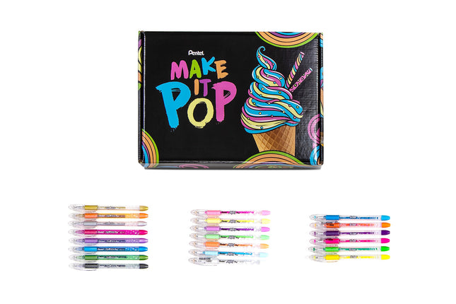 Pentel POP Gel Pen Series Collector's Edition (POPBOX1)