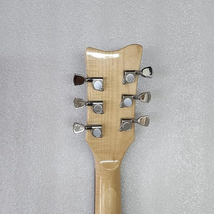 IYV 6 String Solid-Body Electric Guitar, Right, Black (ISMR-200)