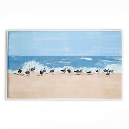 Stupell Industries Sunny Beach Day Birds Printed P