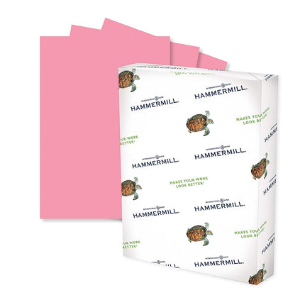 Hammermill Colored Paper, 20 lb Cherry Printer Pap
