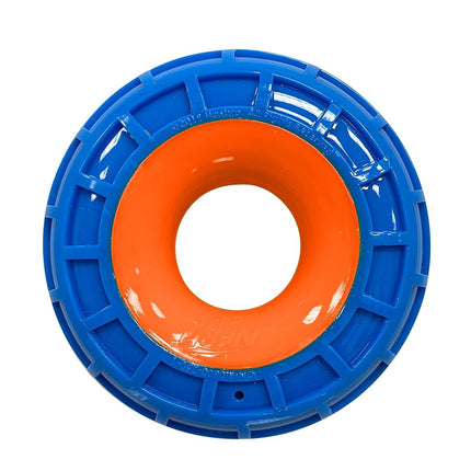 Nerf Dog 6in TPR EXO Squeak Ring - Blue/Orange