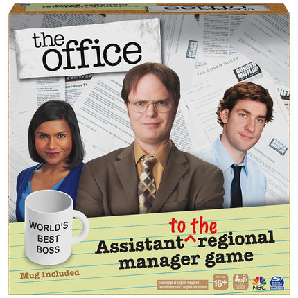 Jeu de société The Office : Assistant du Responsable Régional, pour adultes et adolescents à partir de 16 ans
