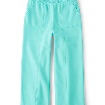 The Children's Place Girls' Pull on Active Wide Leg Pants, Seagrove Fleece, X-Large