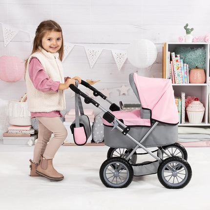 Bayer Trendy Baby Dolls Pram, Foldable Pushchair, 46cm Dolls, Fairy Design