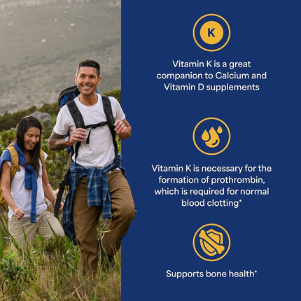 Puritan's Pride Vitamin K 100 mcg