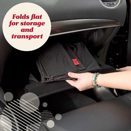 Lusso Gear Car Seat Organizer for Front or Backseat Great for Adults & Kids Featuring 8 Storage Compartments for Toys, Magazines, Tissues, Maps, Books, Documents, Games & More