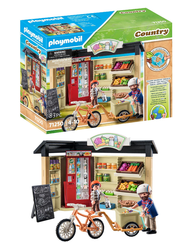 Playmobil 71250 Country farm shop, bike with trail