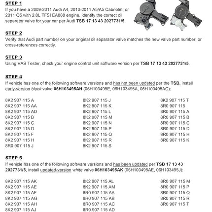 URO Parts 06H103495AK Oil Separator