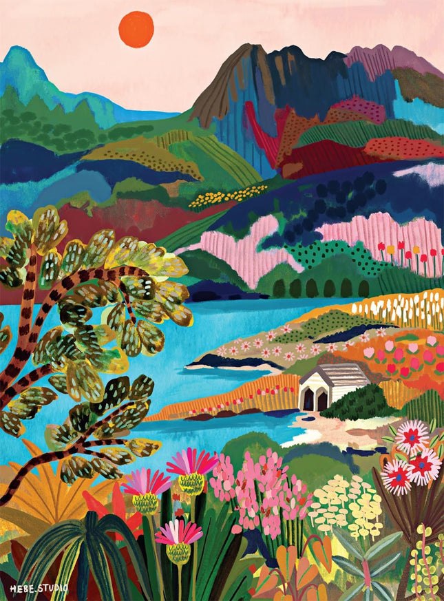 Buffalo Games - Rhi James - Dove Lake - 1000 Piece Jigsaw Puzzle for Adults Challenging Puzzle Perfect for Game Nights - Finished Puzzle Size is 26.75 x 19.75
