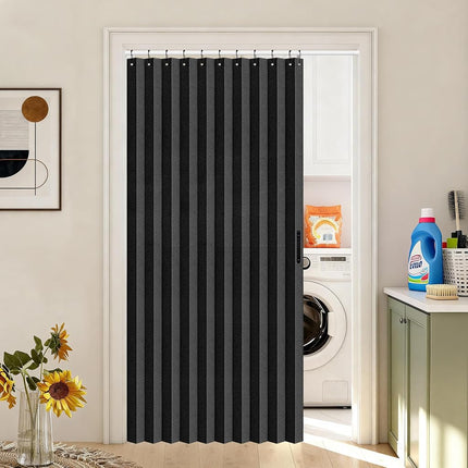 Vatge Doorway Curtains Privacy - Black Curtains fo