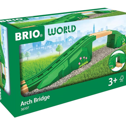 BRIO World - Arch Bridge for Kids Age 3 Years and Up - Train Set Accessories and Add Ons