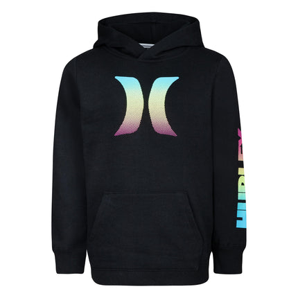 Hurley Boys' One and Only Pullover Hoodie, Black/M