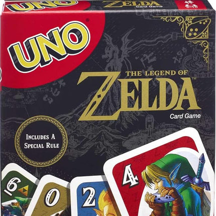 Mattel Games UNO The Legend of Zelda Card Game for