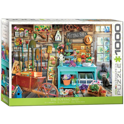 EuroGraphics The Potting Shed 1000-Piece Puzzle