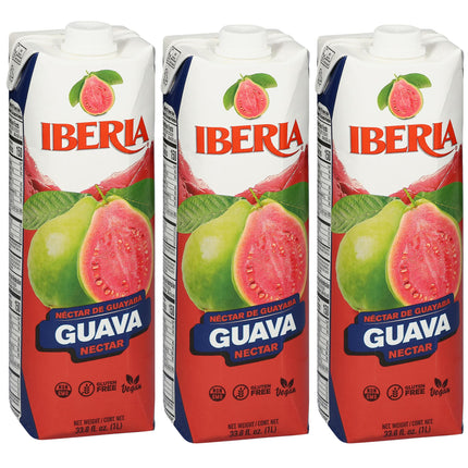 Iberia Guava Nectar 32oz (3 Pack)