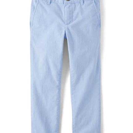 The Children's Place Pantalon Chino Skinny Extensible Garçon, Bleu Cyclone, 18