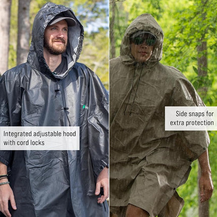 FROGG TOGGS Youth Ultra-Lite2 Waterproof Breathable Rain Suit, Carbon Black, Large