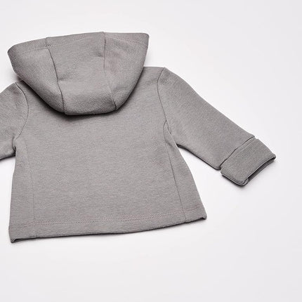 Hanes, Zippin Soft 4-Way Stretch Fleece Hoodie, Babies and Toddlers, Charcoal, 18-24 Months