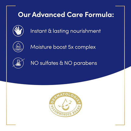 Dove Advanced Care Hand Wash Deep Moisture Pack of 3 for Soft, Smooth Skin More Moisturizers Than The Leading Ordinary Hand Soap, 34 oz
