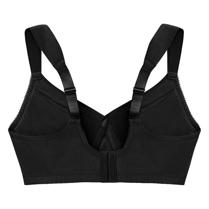 Glamorise MagicLift Seamless T-Shirt Wirefree Bra 1080 (Women's & Women's Plus) Black