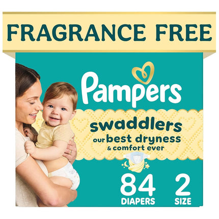 Pampers Pampers Swaddlers Diapers Size 2 84 Count, 84 Count