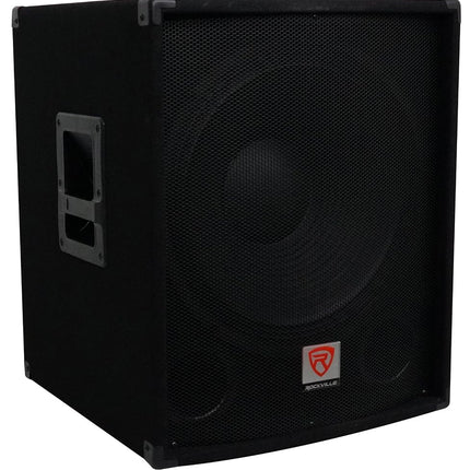 Rockville SBG1184 18" 1000 Watt Subwoofer Sub For Church Sound Systems