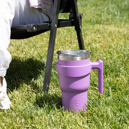 BJPKPK 300 ml Mini Tumbler with Lid, Straw & Handle, Insulated Steel Cup