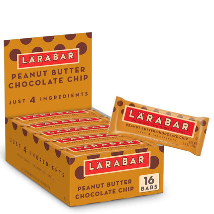 Larabar Peanut Butter Chocolate Chip Box of 16