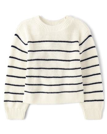 The Children's Place Girls' Long Sleeve Crew Neck 