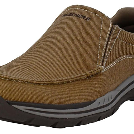 Skechers Mocassin Loafer décontracté Expected Avillo pour homme, Châtaigne, 12 M US