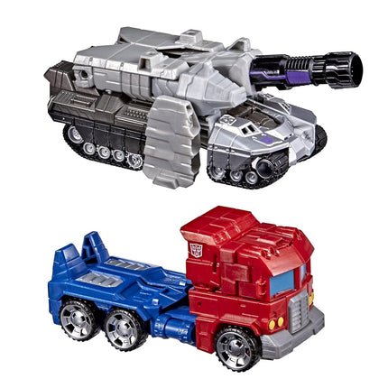 Transformers Toys Heroes and Villains Optimus Prime and Megatron 2-Pack, 17.5 cm, Action Figures For Boys And Girls Ages 6 and Up
