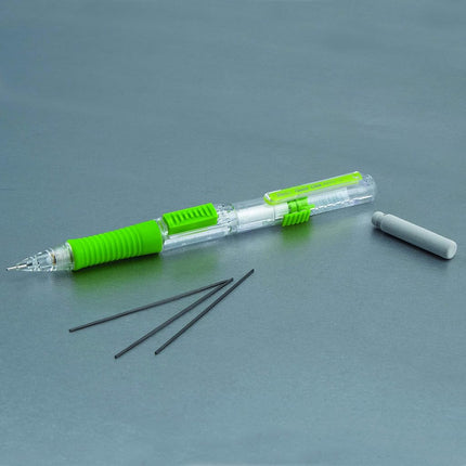 Pentel QUICK CLICK Mechanical Pencil (0.7mm), green Barrel - PD217D