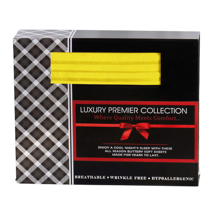 Elegant Comfort Luxurious Microfiber GIFT BOX 4-Pi