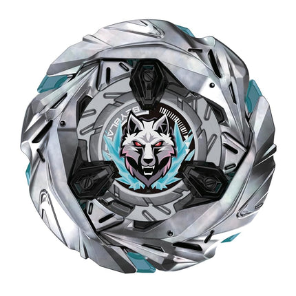 Beyblade X Sterling Wolf 3-80FB UX Starter Pack Set with Stamina Type Top and Launcher, Authentic Takara Tomy Battle Tops Games, Toys for Boys and Girls 8+