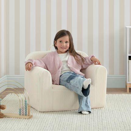 Chaises en velours côtelé Delta Children babyGap – Certifié Greenguard Gold, Beige