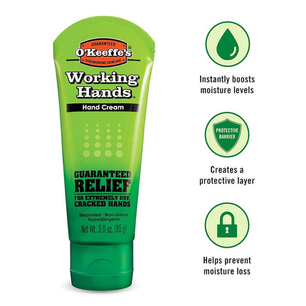 O'Keeffe's K0680001-5 Working Hands Hand Cream in Jar (5 Pack), 6.8 oz